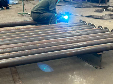 遵义20#无缝注浆管加工108*6钢花管棚管